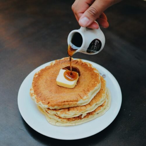 Pancake con sciroppo d'acero
