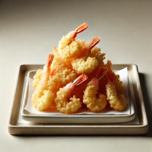 Un piatto di Tempura giapponese